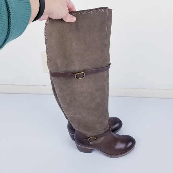 Lucky Brand Roller Tall Leather Suede Boots size 6 - Picture 3 of 16